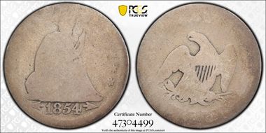 1854 25C PO1
