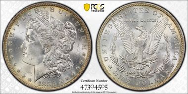 1883-O $1 MS65