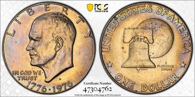 1976-D $1 Type 1 MS63