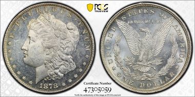 1878 8TF $1 MS63