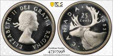 1953 25C Strap PL67DCAM