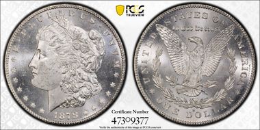 1878-S $1 MS64