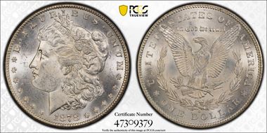 1878-S $1 MS63