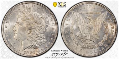 1879 $1 AU58