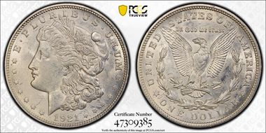 1921-D $1 N1