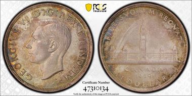 1939 S$1 MS64