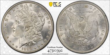 1888-O $1 MS66