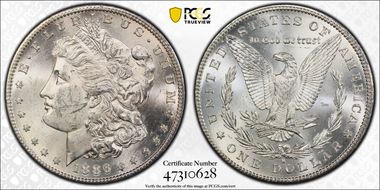 1886-S $1 MS62