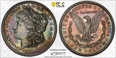 1881 $1 PR63