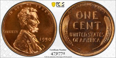 1950 1C PR66RD