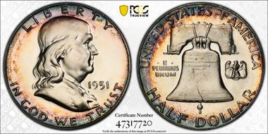 1951 50C PR65+