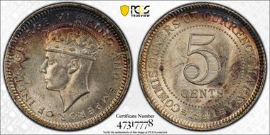 1941-I 5C MS64