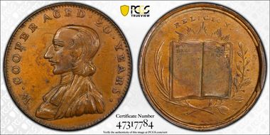 (c.1790) Tk 1/2D DH-1007b Middlesex, Cooper MS63BN