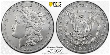 2023 $1 Morgan Dollar First Strike MS70