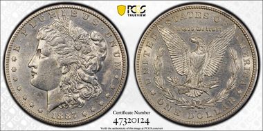 1887-S $1 N1