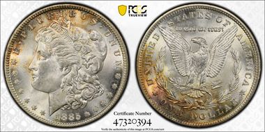 1885 $1 MS63