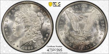 1885 $1 MS63