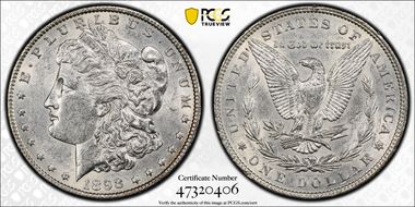 1898 $1 AU53