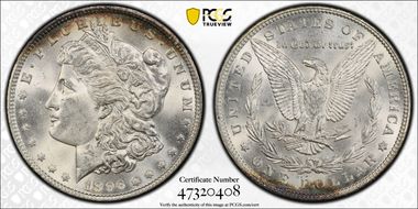 1896 $1 MS64+