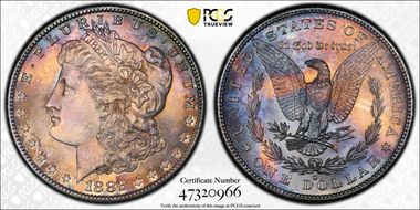 1882-S $1 MS67