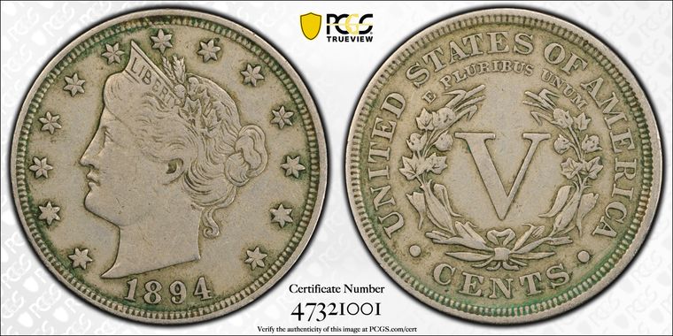 Cert 47321001 - Coin Image