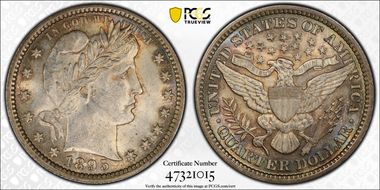 1895 25C MS63