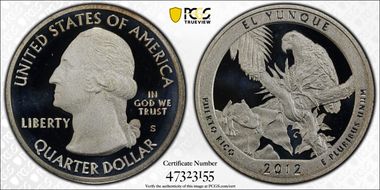 2012-S 25C El Yunque NP - Silver PR69DCAM