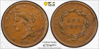 1839 1C Type of 1840, N-8 VF30BN
