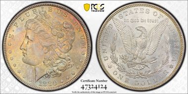 1880 $1 MS63