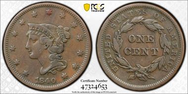1840 1C Small/Large 18 VF25BN