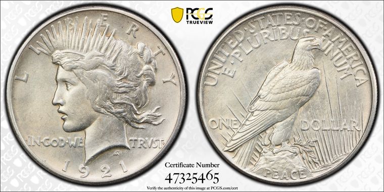 Cert 47325465 - Coin Image