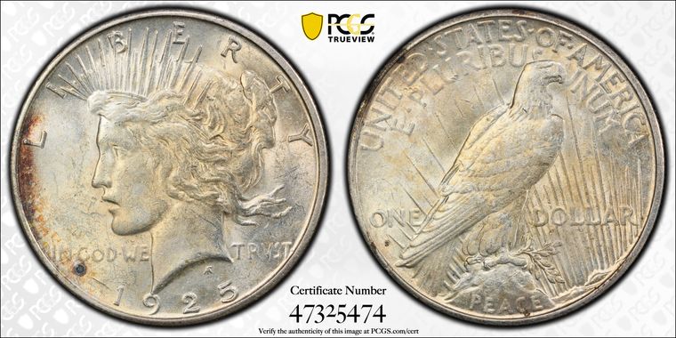 Cert 47325474 - Coin Image