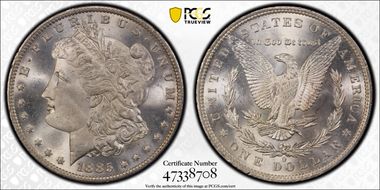 1885-O $1 MS67