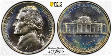 1942-P 5C Silver PR68