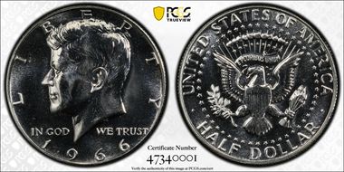 1966 50C FS-901, No "FG" SP66