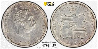 1883 25C Hawaii XF45