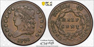 1826 1/2C VF30BN