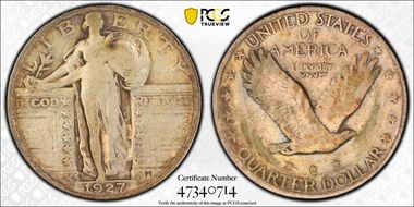 1927-S 25C VG10