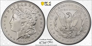 2023 $1 Morgan Dollar MS67