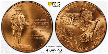 (2013) Medal National Wildlife Refuge System Chronicles Set MS67RD