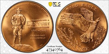 (2013) Medal National Wildlife Refuge System Chronicles Set MS68RD