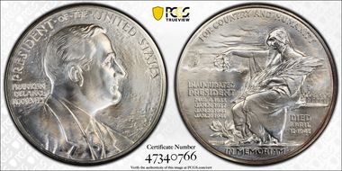 (2014) AR Medal Franklin D.  Roosevelt Chronicles Set MS66