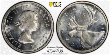 1959 25C MS64