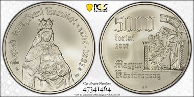 2007-BP 5000 F Birth of St. Elizabeth MS69