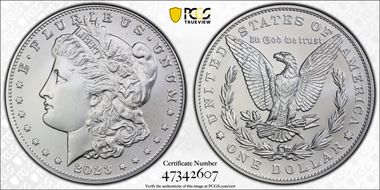 2023 $1 Morgan Dollar First Strike MS69