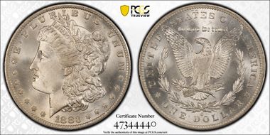 1883-O $1 MS67