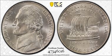 2004-P 5C Keel Boat MS65