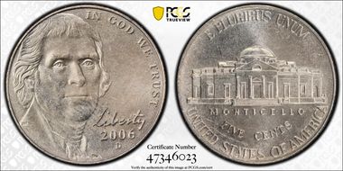 2006-D 5C Monticello MS63FS
