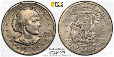 1979-P SBA$1 AU55