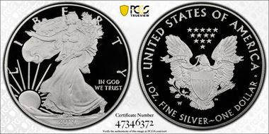 2019-W $1 Silver Eagle PR69DCAM